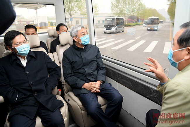 尹弘在郑调研汽车产业发展情况
